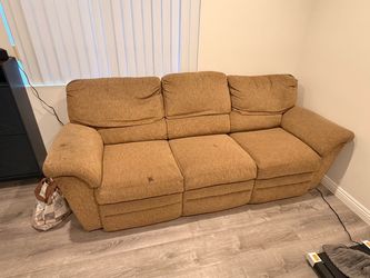 90” Sofa W/ Reclining ends