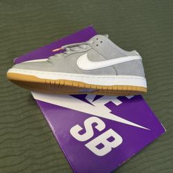 Nike SB Dunk low pro iso wolf grey