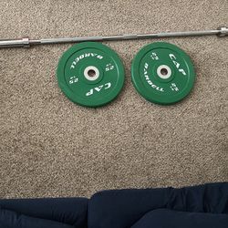 Caps Barbell And Bar Included