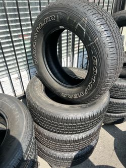 275/65/18 Goodyear Semi New Tires Set Of 4 Installed And Balanced Set De 4 Llantas Como Nuevas Instaladas Y Balanceadas