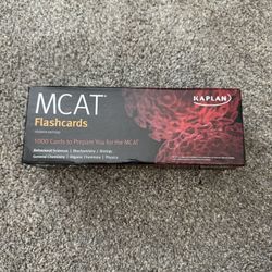 MCAT Flash cards 4th Edition