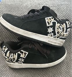 RARE! - leopard print dc shoes