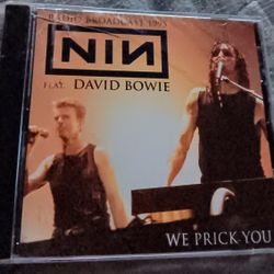 Nine Inch Nails Feat. David Bowie Radio Broadcast CD 