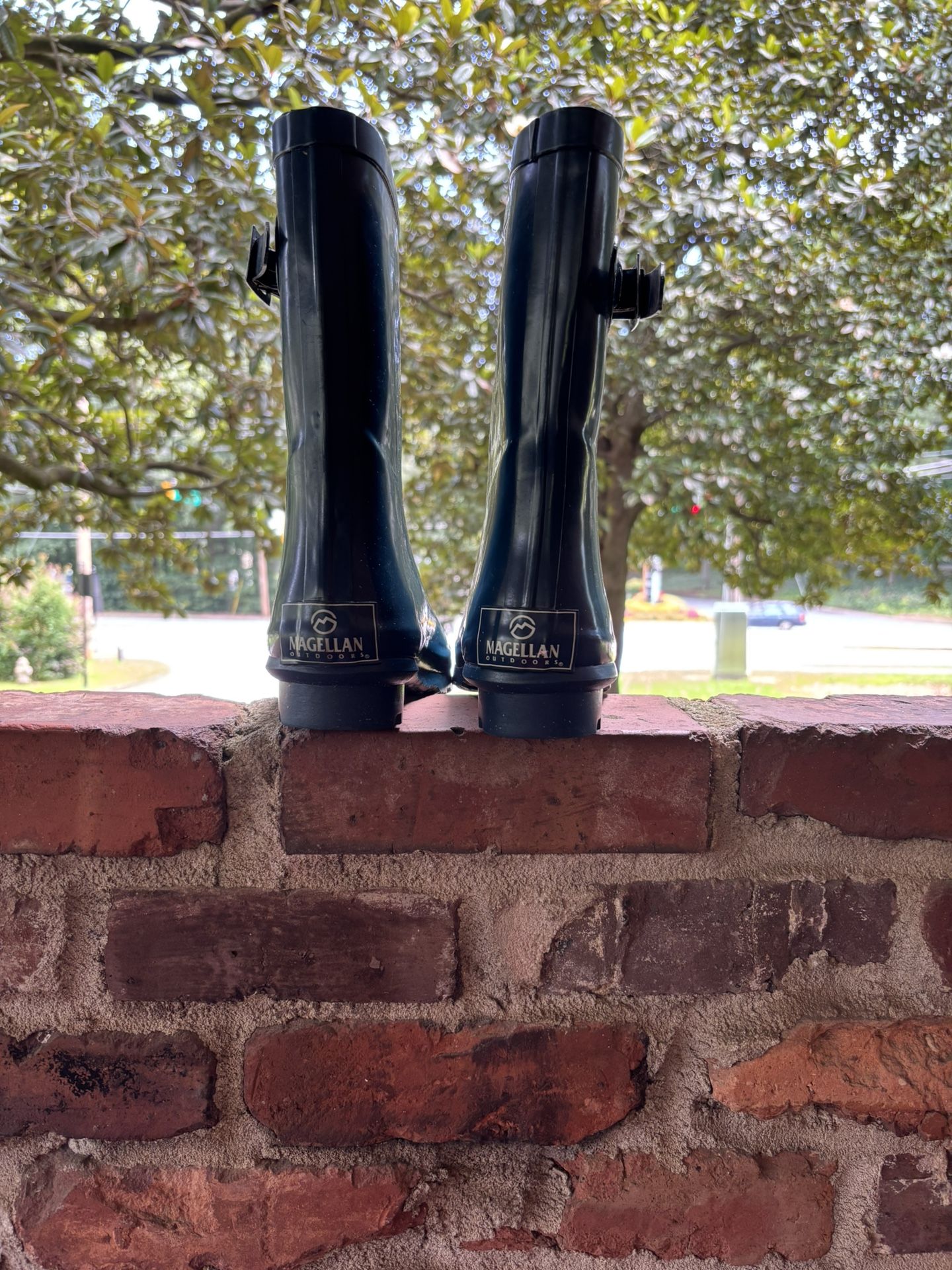 Magellan Rain Boots Teal Size 6