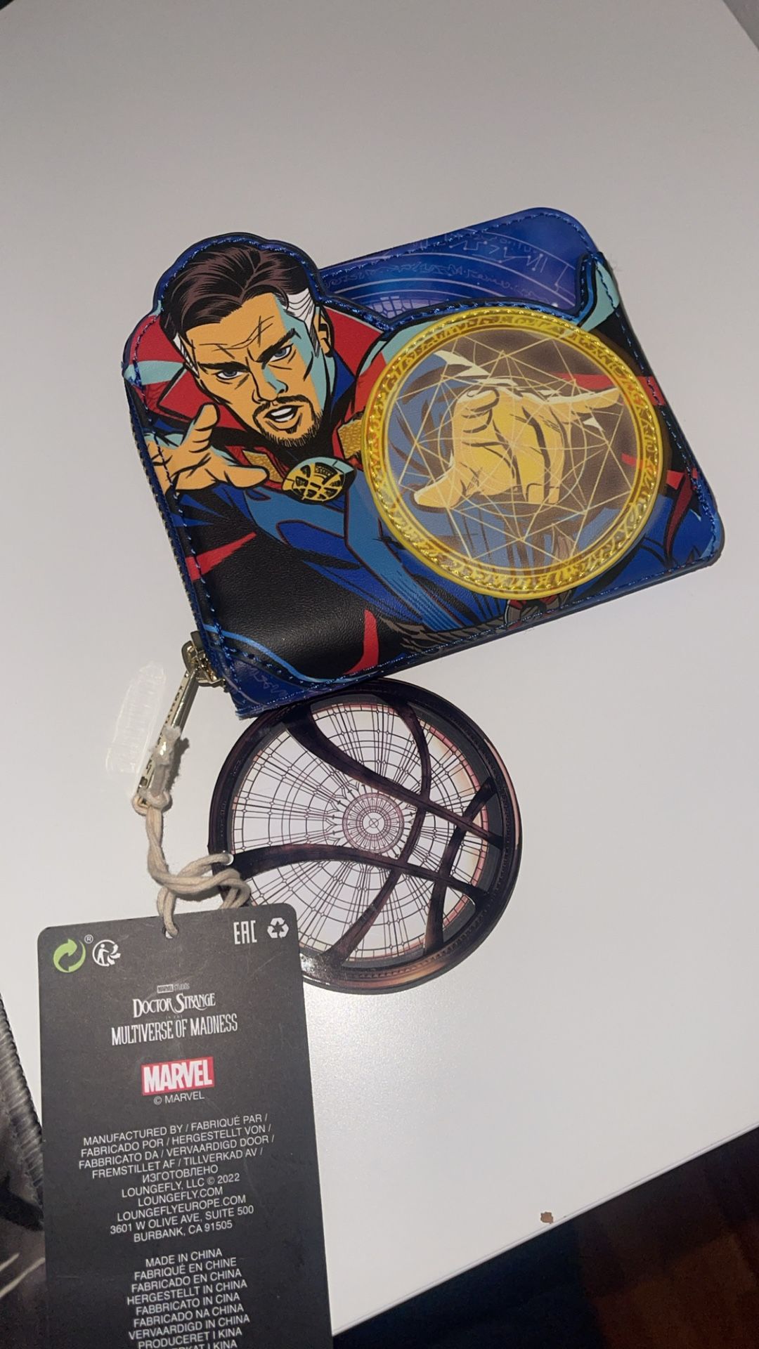 LOUNGEFLY MARVEL DOCTOR STRANGE MULTIVERSE WALLET