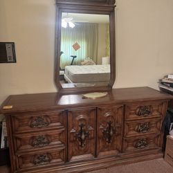 Dresser, Armoire & Headboard 