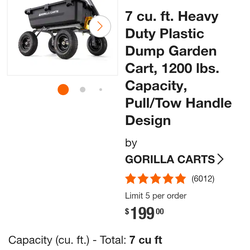Gorilla cart wagon