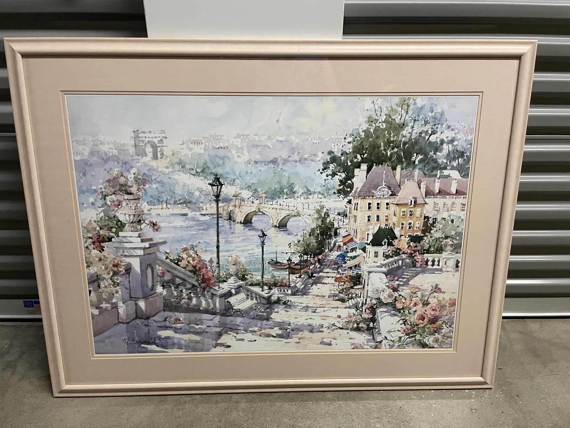 Framed Landscape Painting