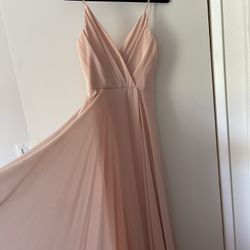 Dress Small Size Blush Color