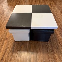 Checkers  coffee table