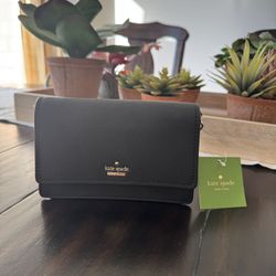 Kate Spade Clutch/Cross Body Bag, Black