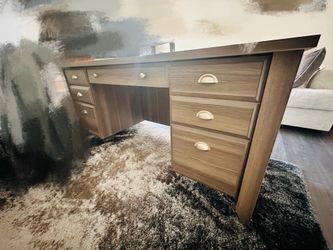 Sauder Shoal Creek Executive Desk 65.13"W × 29.25"D × 30.5"H