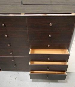 Twelve drawers dresser