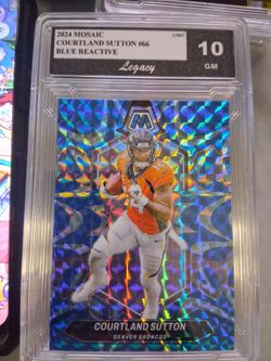 2024 mosaic courtland Sutton graded 10