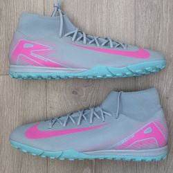 Nike Zoom Mercurial Superfly 10 Academy Turf Soccer Shoes FQ8331-301 Mens Size 13