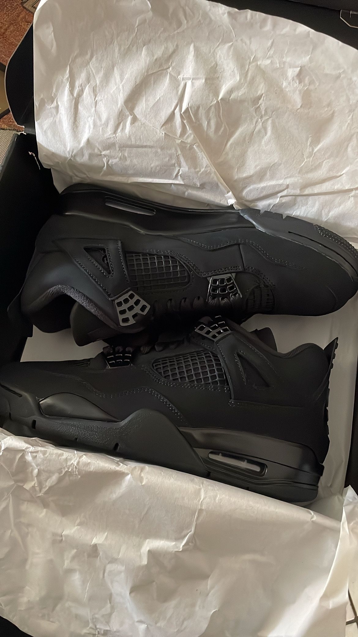 Jordan Retro 4 Black Cat 6Y