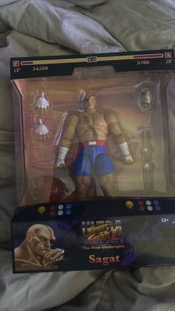 Jada toys Ultra street fighter II Sagat