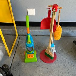 Kids Toy Vacuum & Cleaning Set