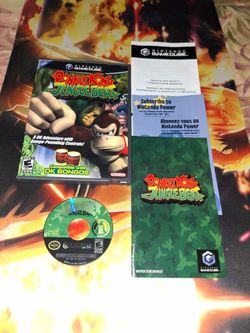 NINTENDO GAMECUBE DONKEY KING JUNGLE BEAT GAME...VG CONDITION...ADULT OWNED AND KEPT IN A SMOKE FREE HOME...$35 OBO...