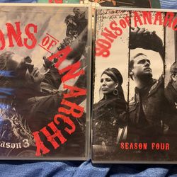 Sons Of Anarchy Seasons 3-4 