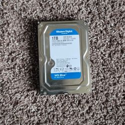 1TB Wd Blue PC Hard Drive