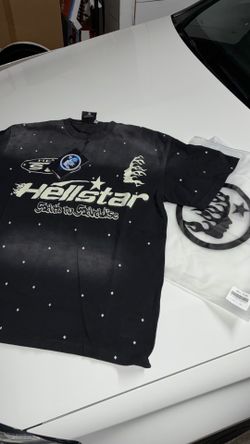 Hellstar Path To Paradise, Black Short Sleeve Tee New