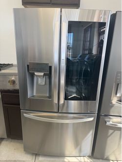 LG French door counter depth refrigerator