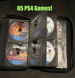 PlayStation 4 Game Collection (85 Games)!