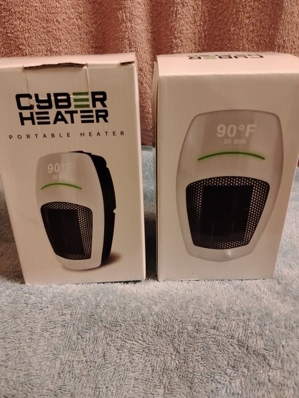 PORTABLE CYBER HEATER (x2)