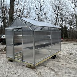 8x12 Backyard Greenhouse 
