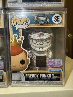Funko Fundays Freddy As Godzilla (Black And White)