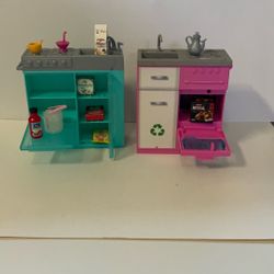 Barbie Stove Sink Set Accessories 