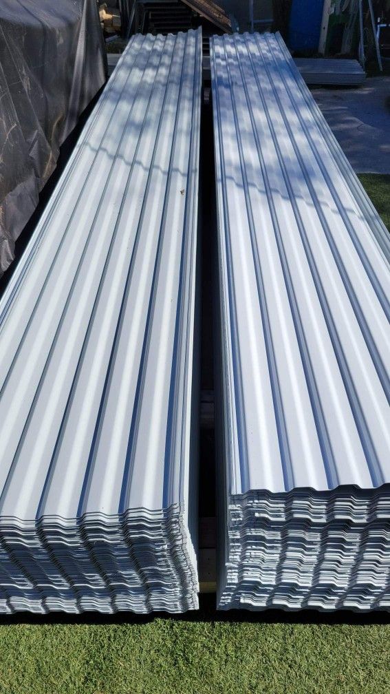 Corrugated Metal Sheets.