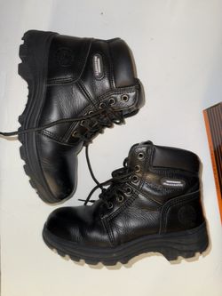 Skechers Steel Toe Boots With Memory Foam Size 7.5