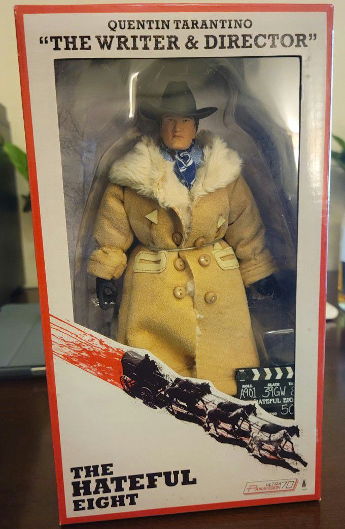 The Hateful Eight 8" Action Figure Quentin Tarantino "The Writer & Director"