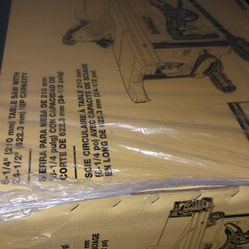 Dewalt Table Saw New