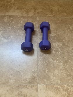 Set of 4lb weights
