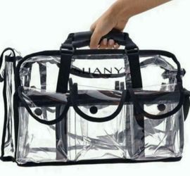 NEW - Large Clear Cosmetics Makeup Bag
