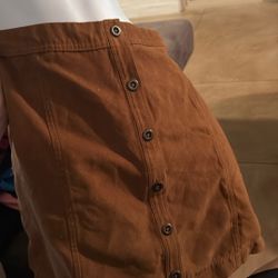 A Brown Skirt