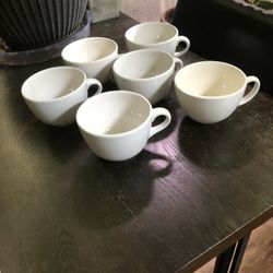 Six Large Coffee Cups/ All $5