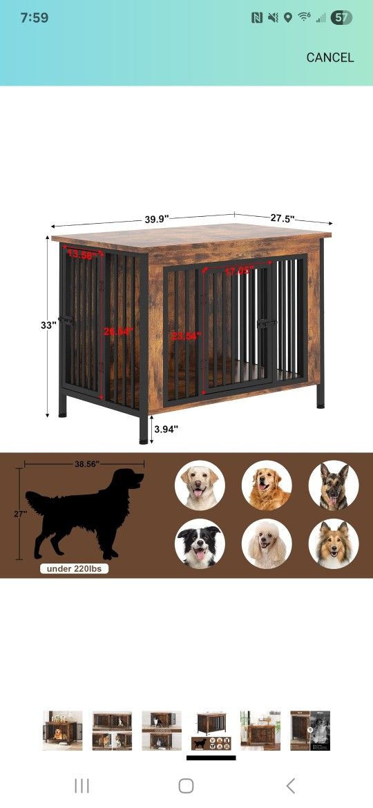 Xl Dog Crate Furniture