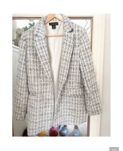 Rachel Zoe tweed blazer