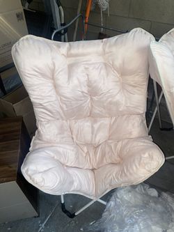 Two Light Pink Chairs