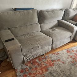 3 piece Sofa set reclining electric