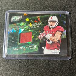 2017 PANINI CYBER MONDAY MATERIALS CM CHRISTIAN McCAFFREY
