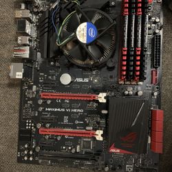 Motherboard+ Ram+ CPU