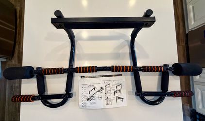Multi-Grip Pull-Up Bar, 42x16x9", Strengthen Chest, Back, Arms, Wrist