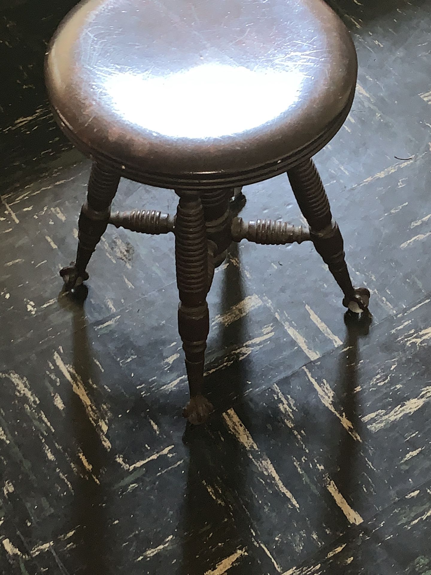 Claw and ball stool
