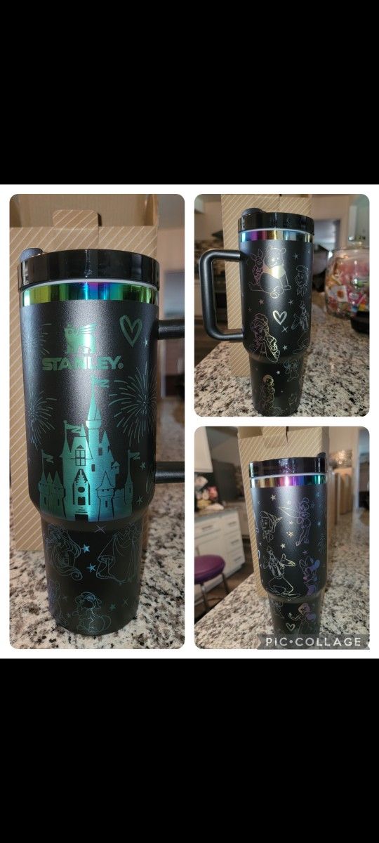 Stanley Disney Black 40oz Cup Brand New
