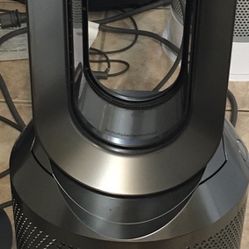 Dyson Pure Hot And Cool HP01 HEPA Air Purifier Fan And Heater.   Grey / silver   Has insulating tape put on front during refurbish . That does not aff